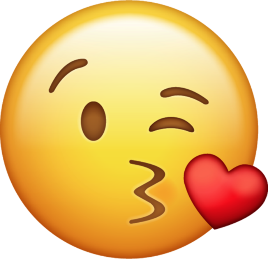 Download High Quality emoji clipart kiss Transparent PNG Images - Art