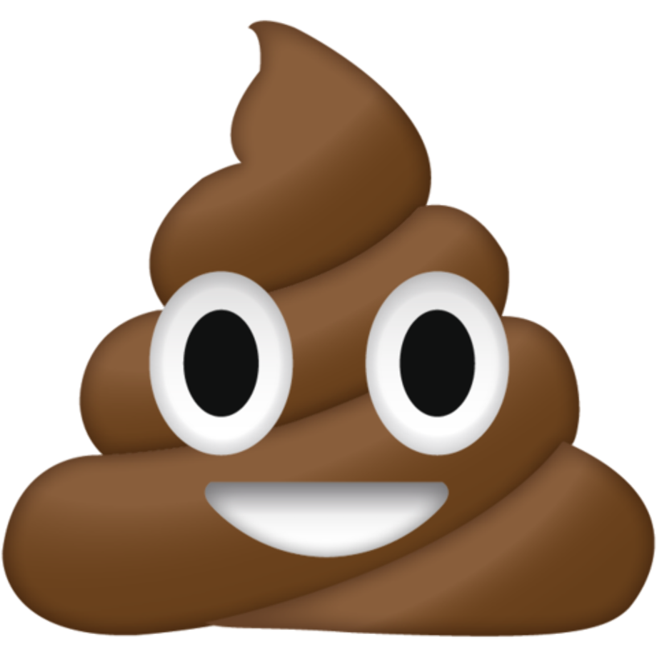 emoji clipart poop