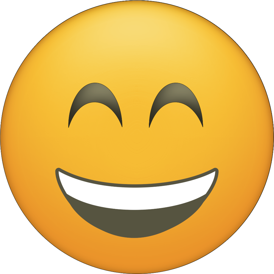 Download High Quality emoji clipart happy Transparent PNG Images - Art