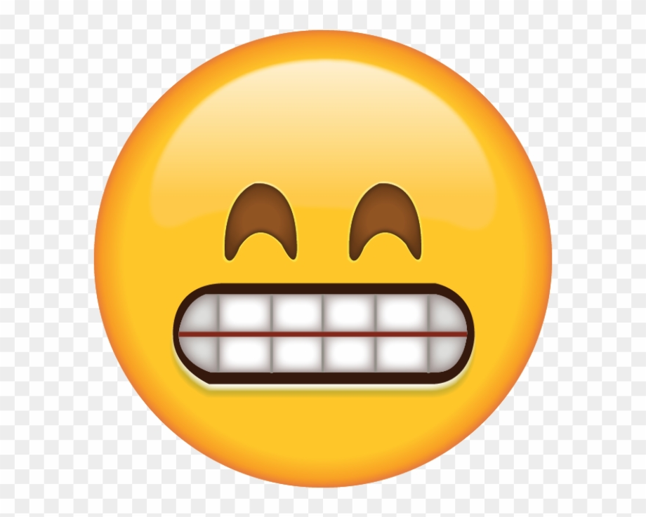 laughing emoji transparent tooth smile