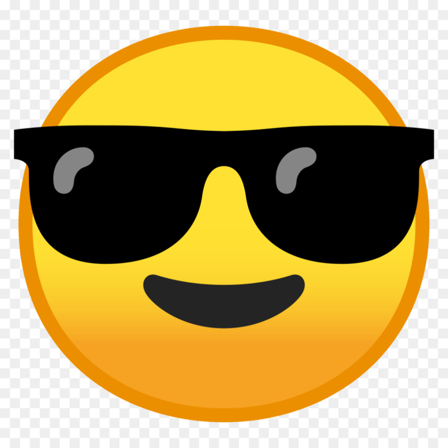 sunglasses transparent emoji