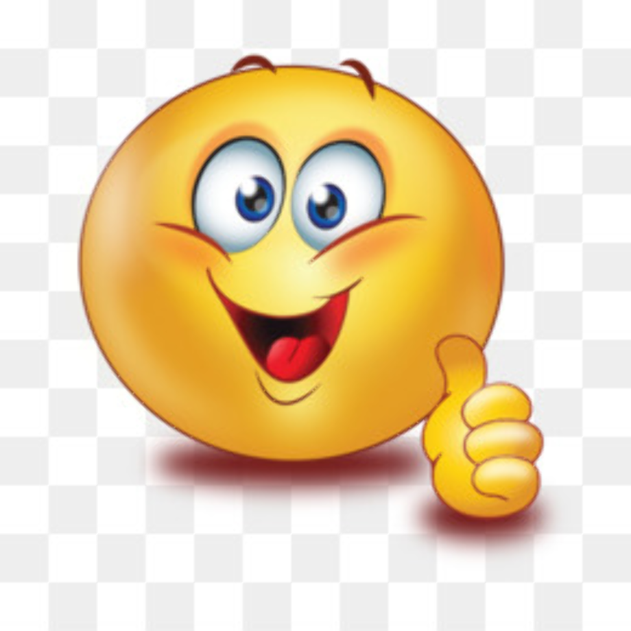 Thumbs Up Emoji Clip Art