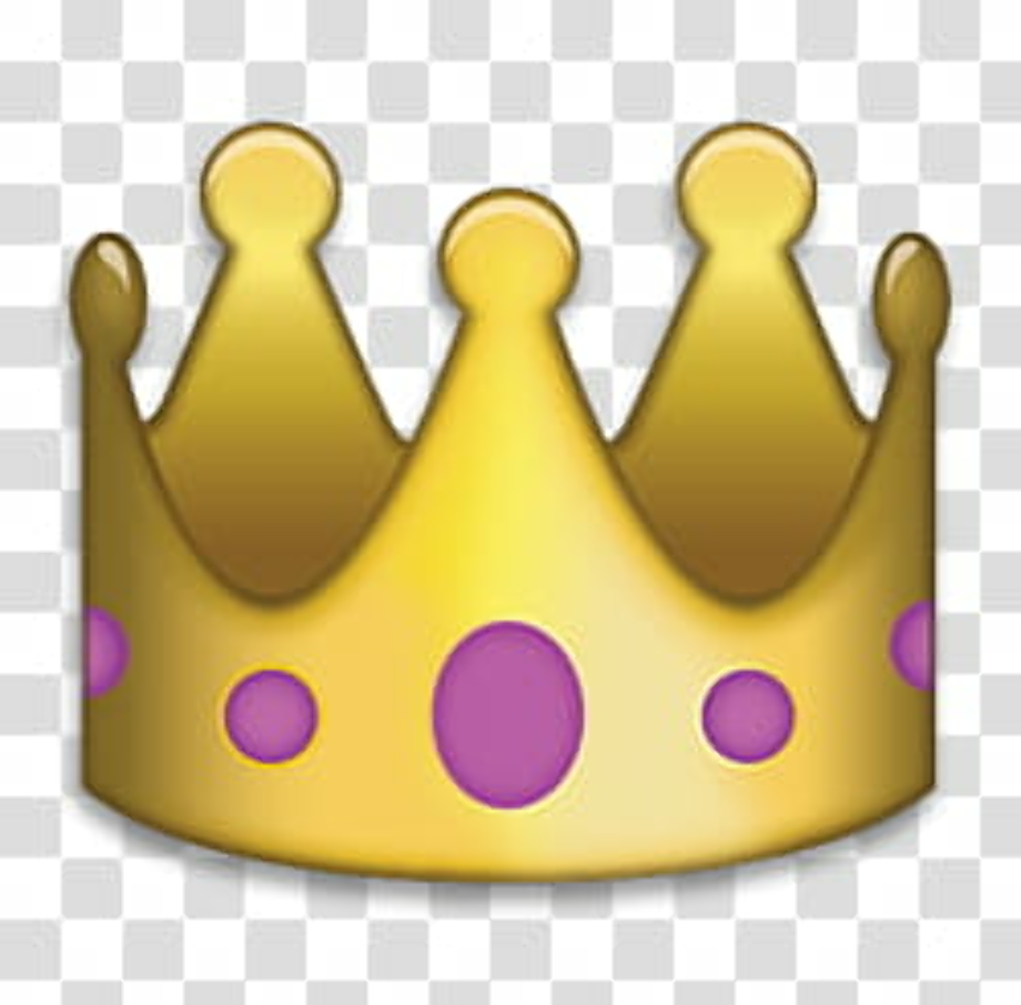 transparent emojis crown