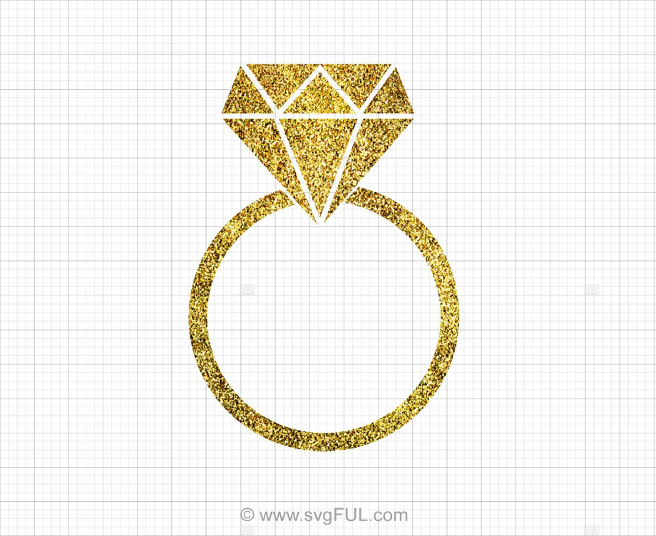 Download High Quality engagement ring clipart glitter Transparent PNG