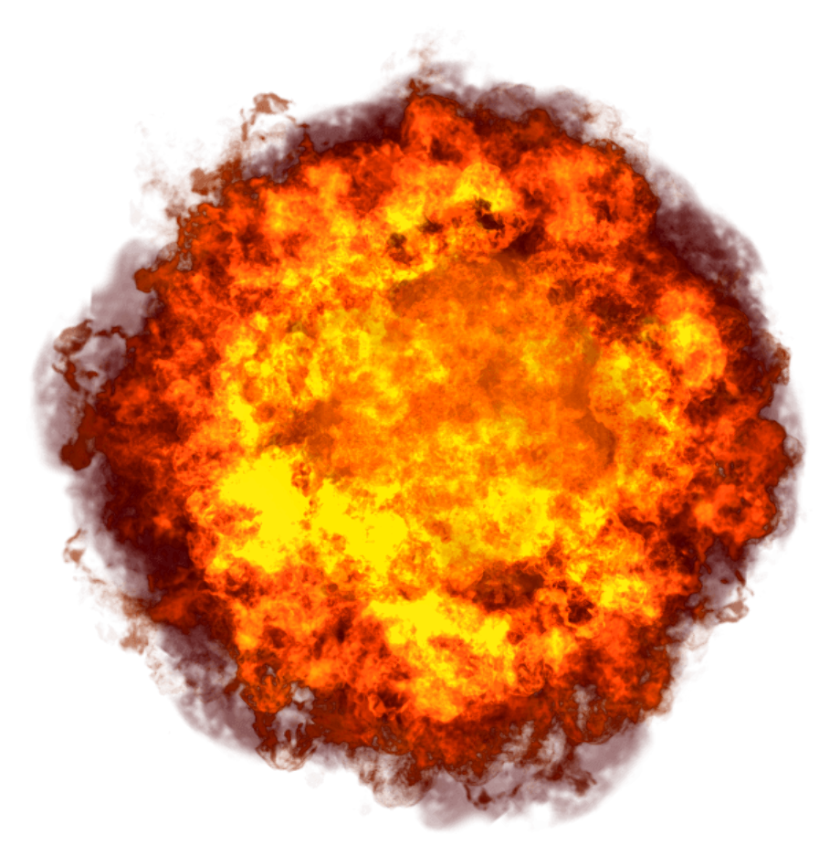 fire transparent background fireball