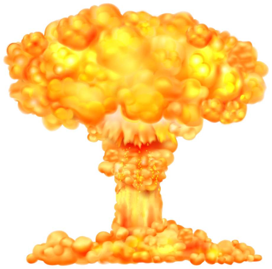 Download High Quality explosion transparent mushroom cloud Transparent