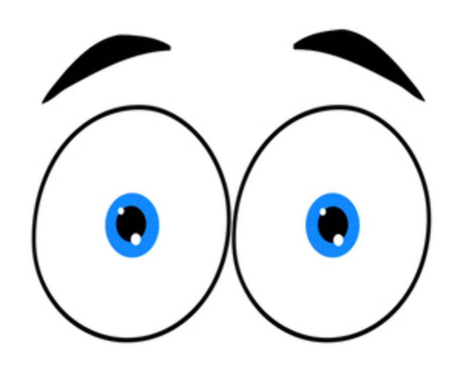 eye clipart surprised