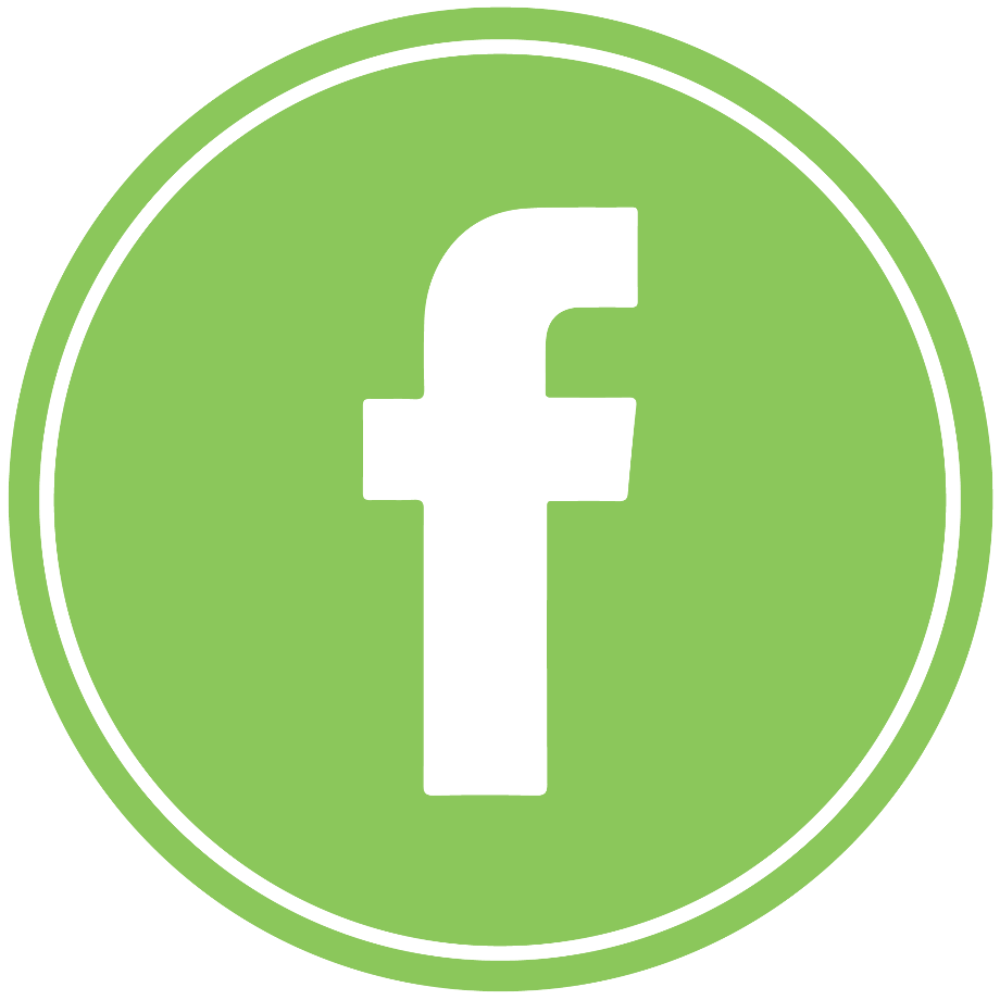 facebook icon transparent green