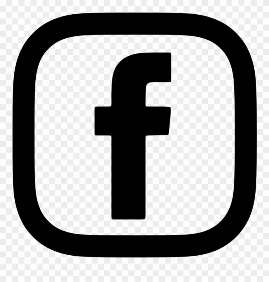 facebook logo transparent white