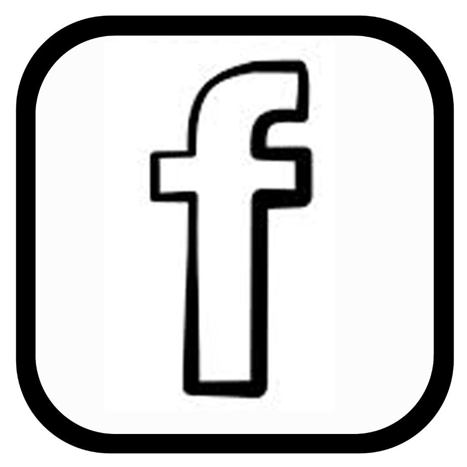 logo facebook clipart line art