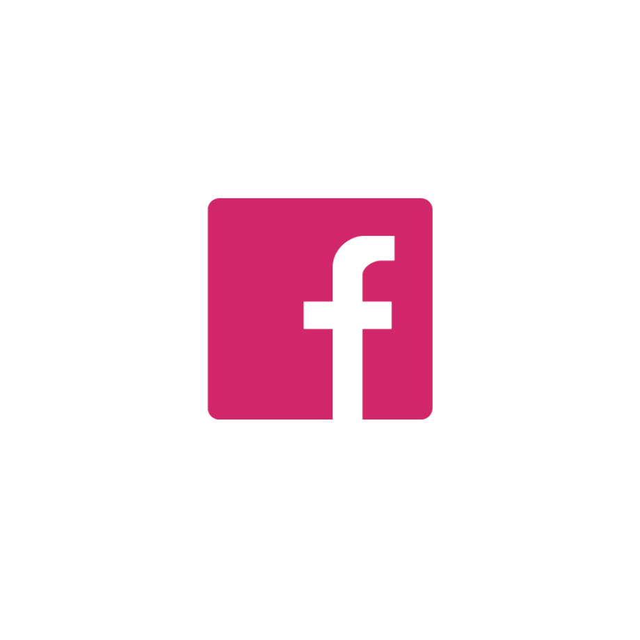 facebook logo transparent pink