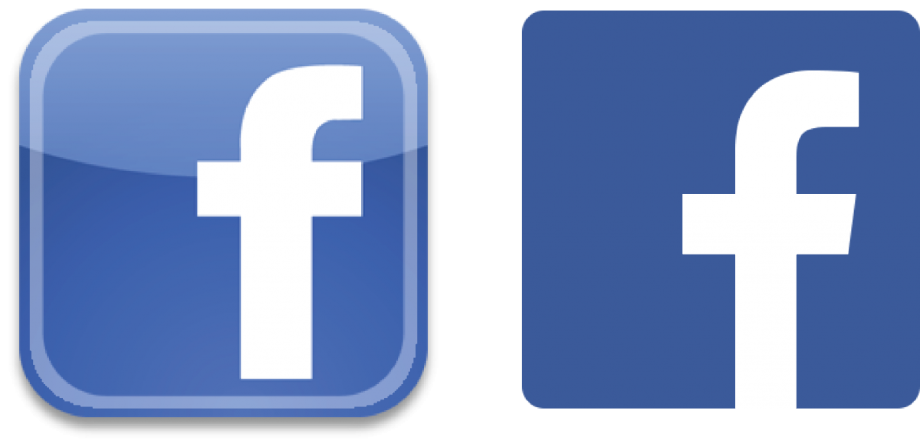 facebook logo white official