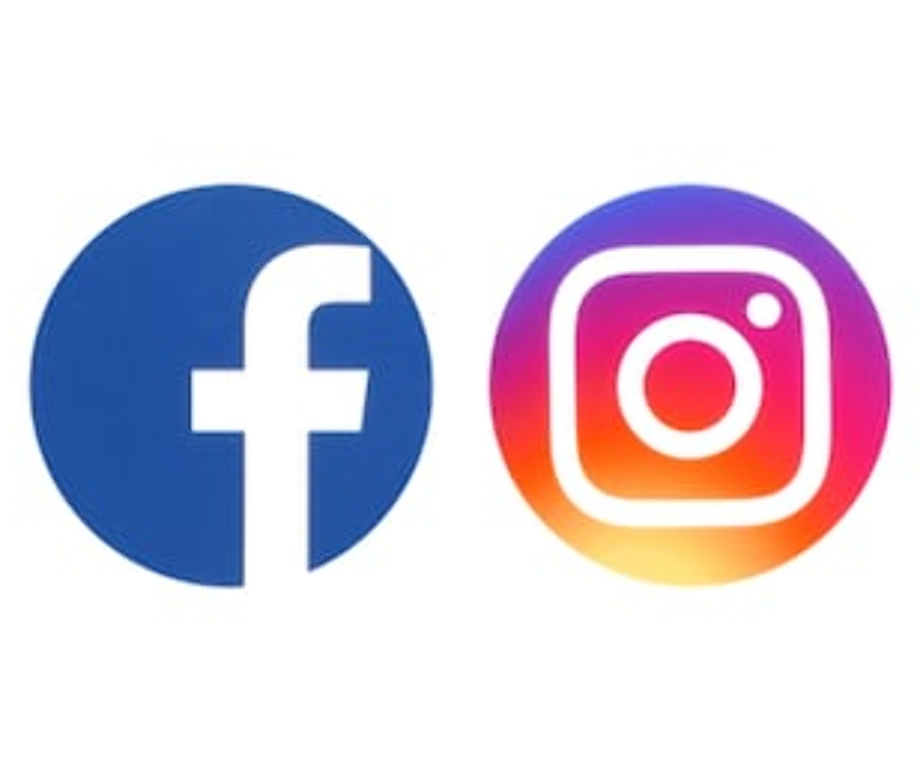 Sintético Foto Logo De Facebook Y Instagram Lleno