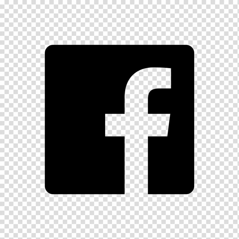 facebook logo black and white vector