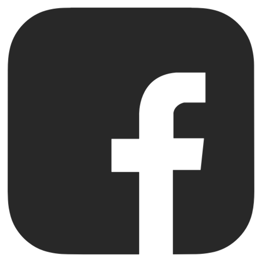 facebook transparent logo grey