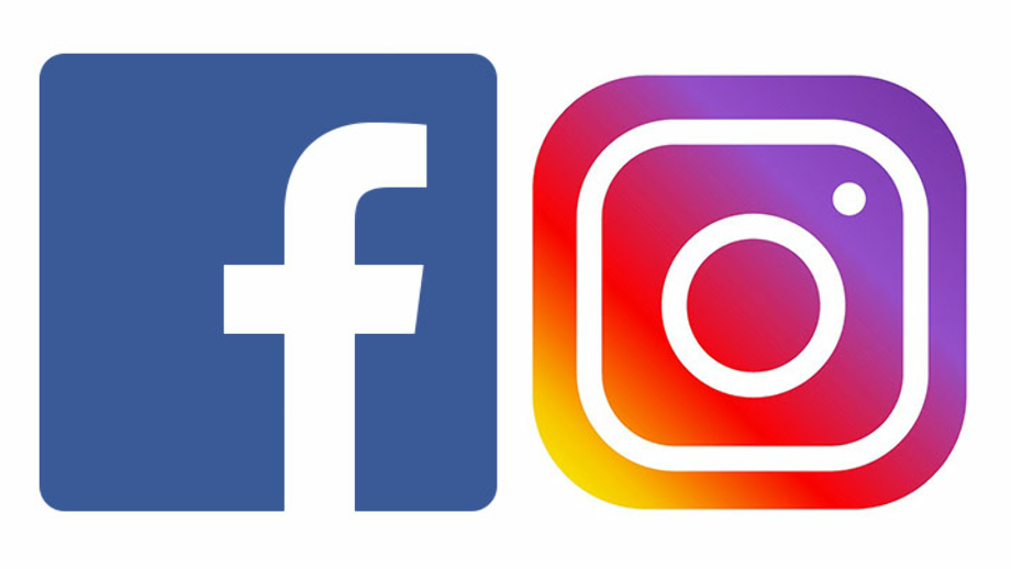 facebook instagram and yelp logo