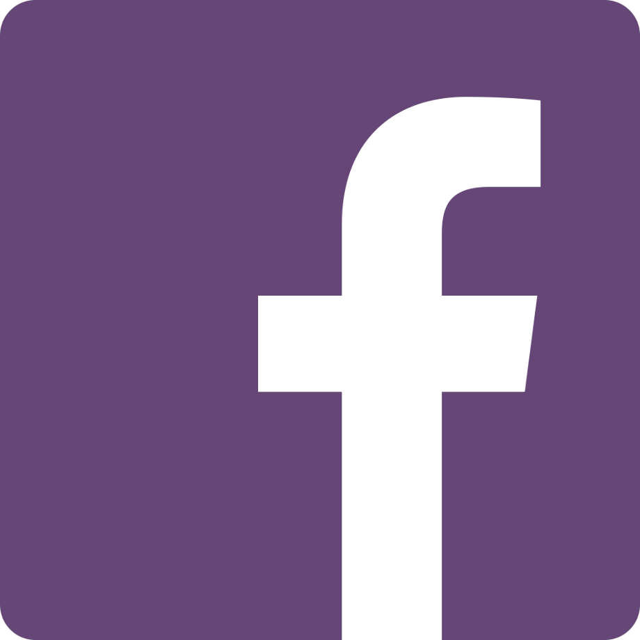 facebook logo purple