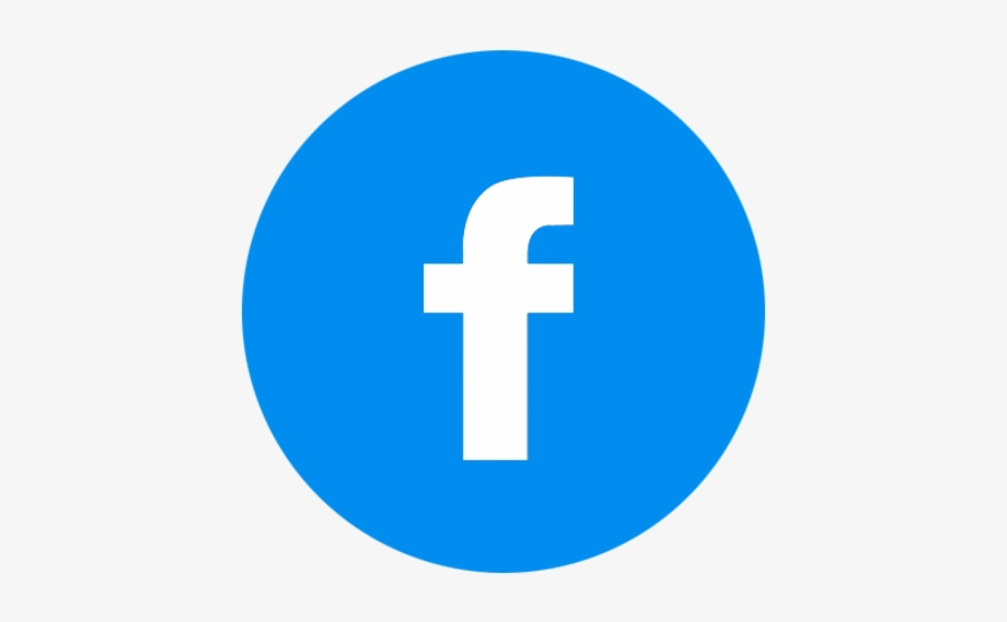 facebook logo png transparent background round
