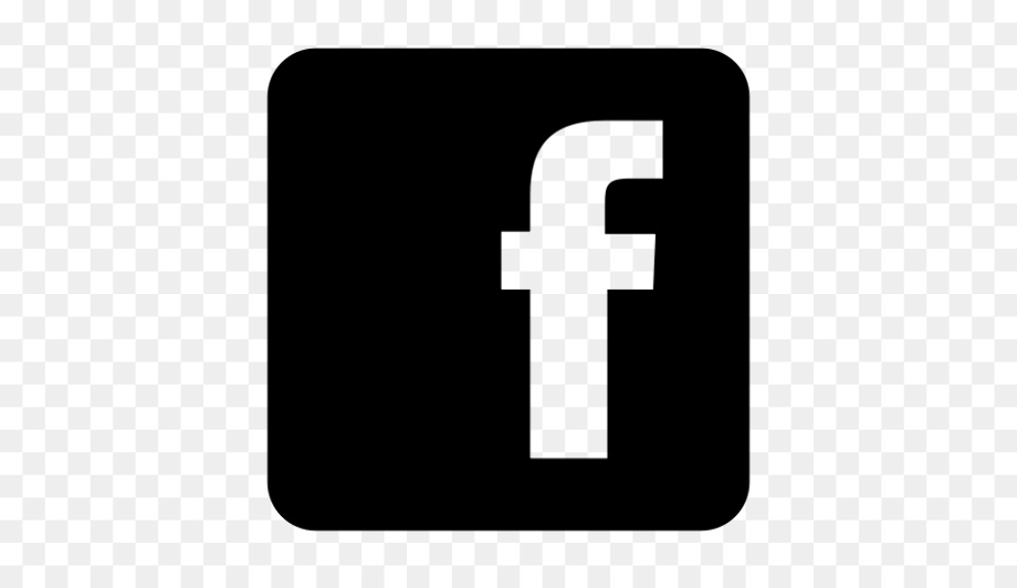 facebook logo white small