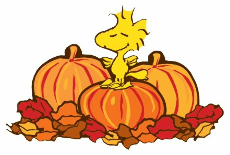 fall clipart snoopy