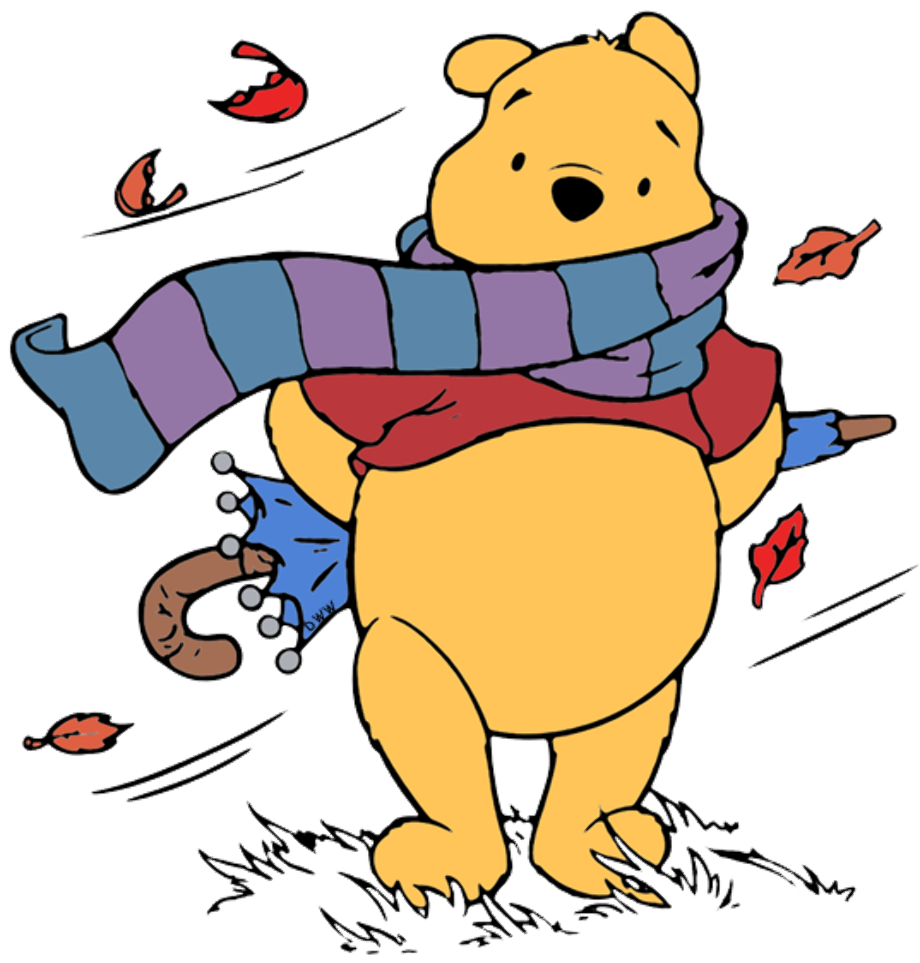 Download High Quality fall clipart winnie the pooh Transparent PNG