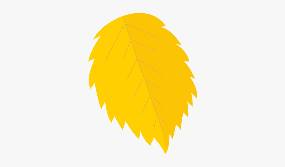 fall leaf clipart yellow