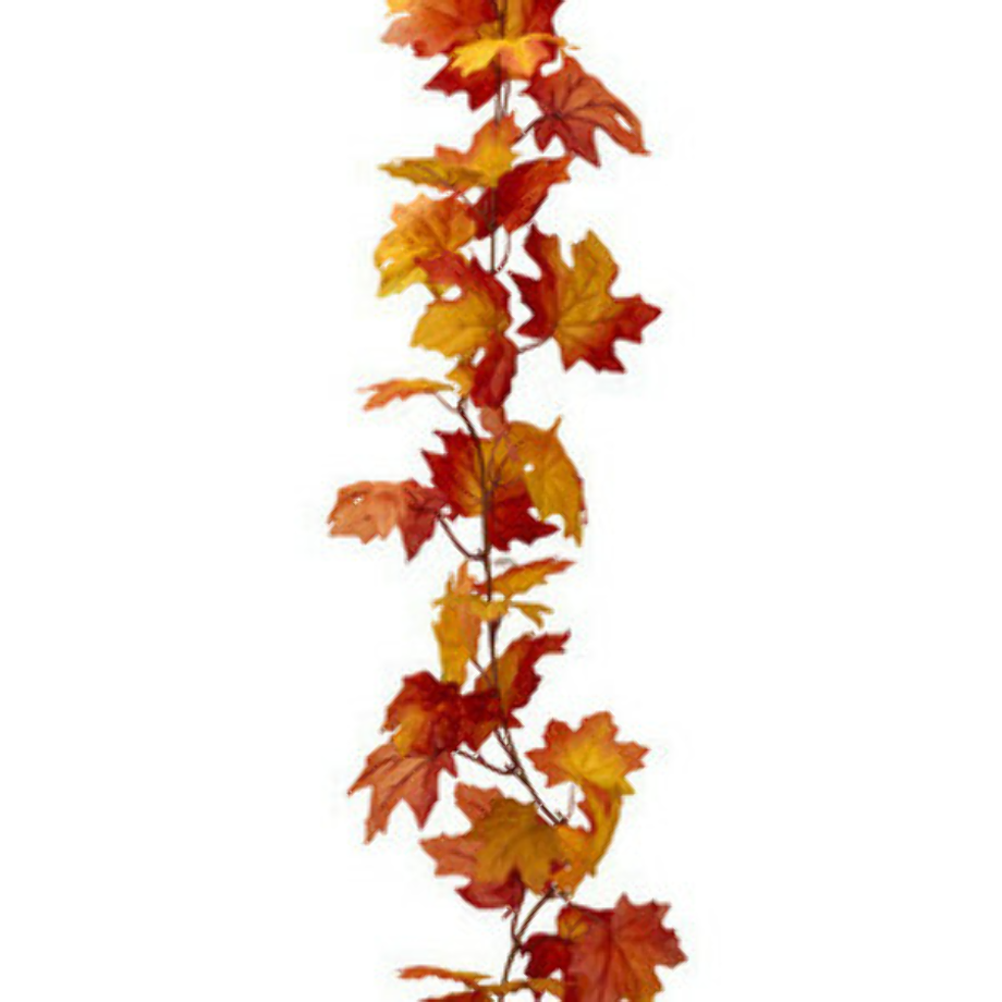 fall leaves clipart garland