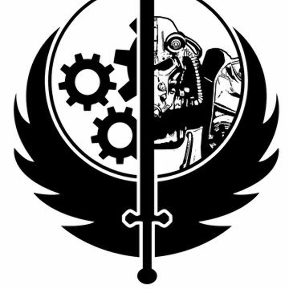 fallout logo brotherhood