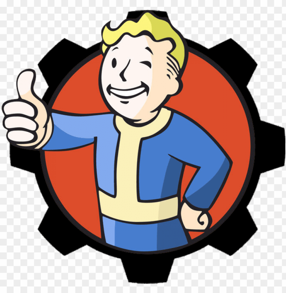 Download Download High Quality fallout logo vault boy Transparent ...