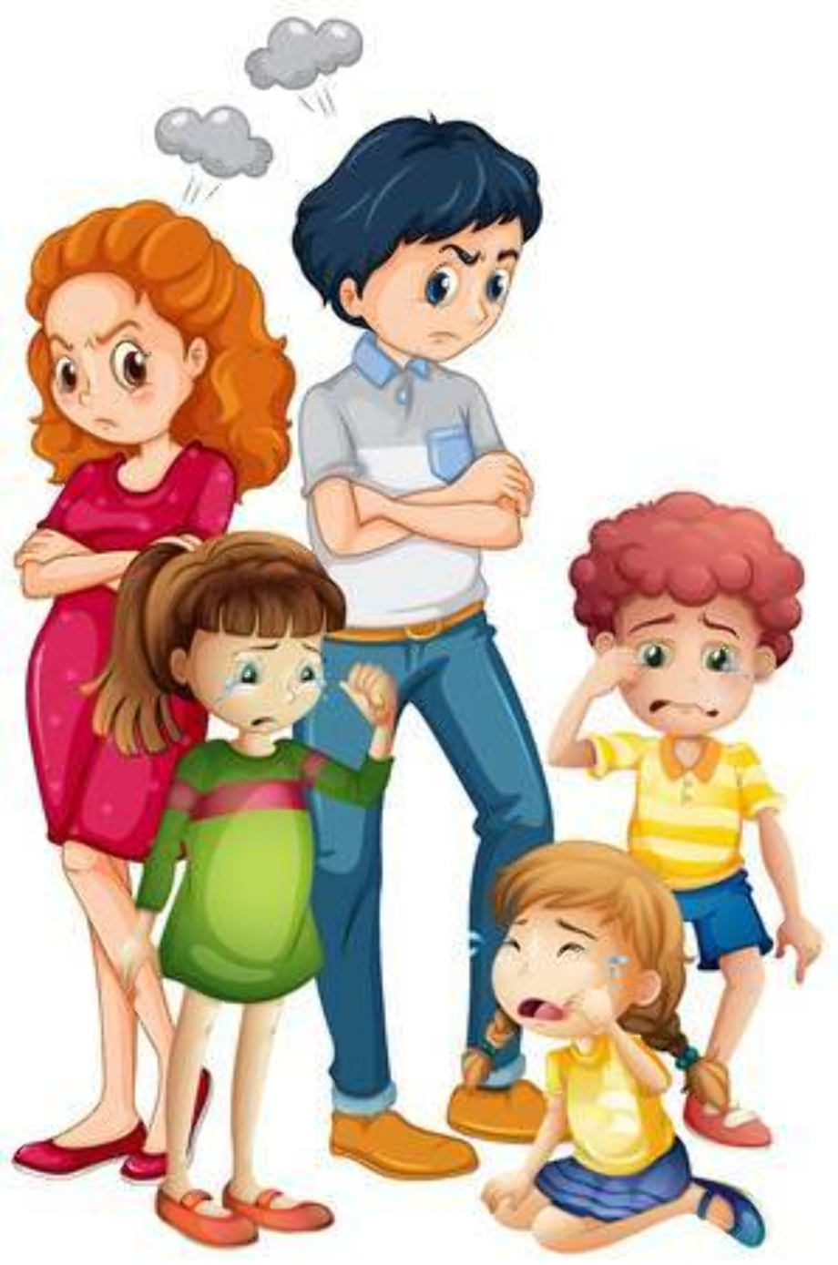 Download High Quality family clipart sad Transparent PNG Images - Art