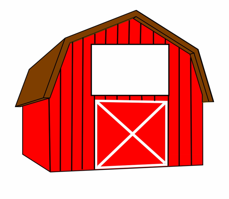 Download High Quality Farm Clipart Red Barn Transparent Png Images
