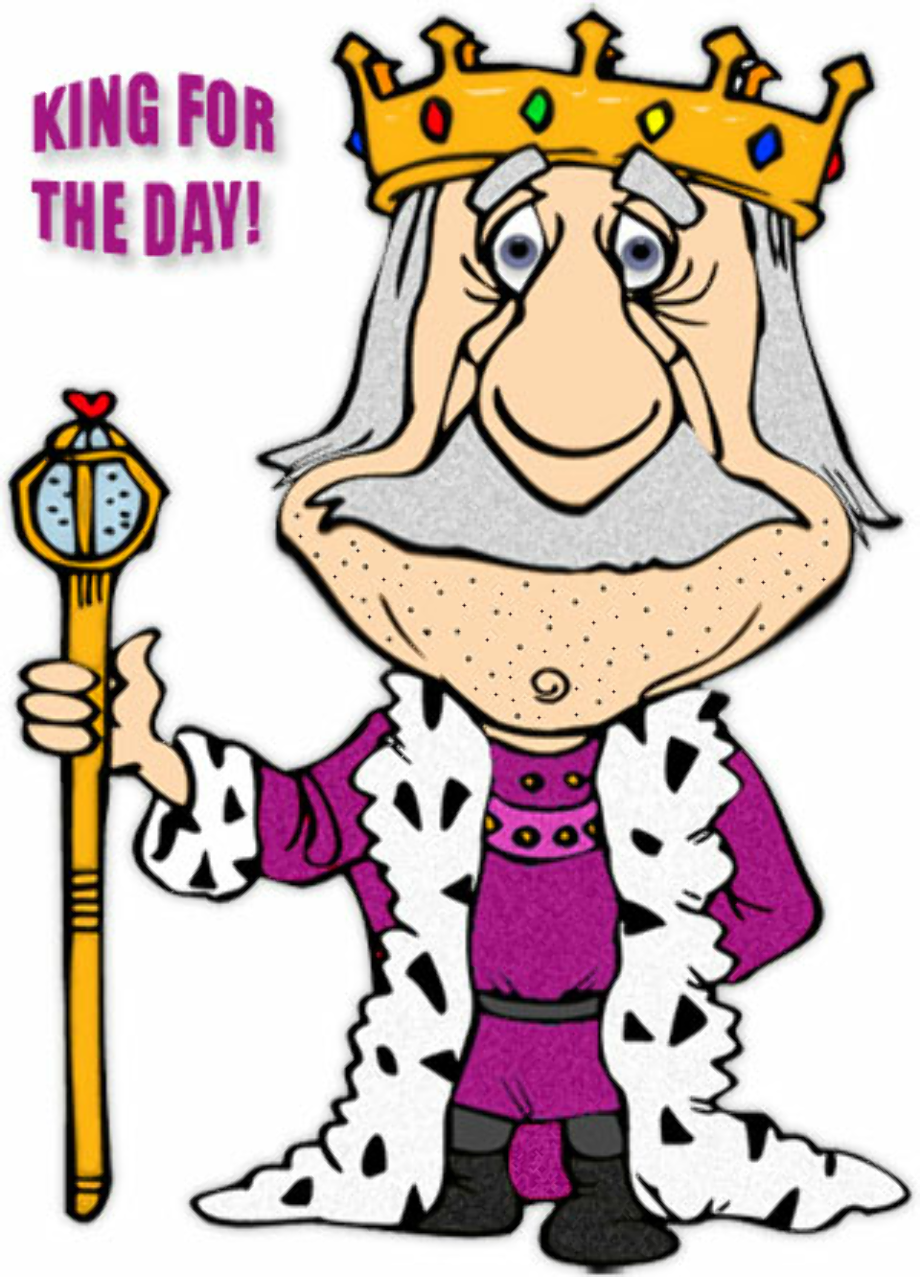 king clipart happy