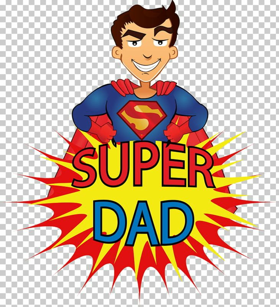 fathers day clipart super dad