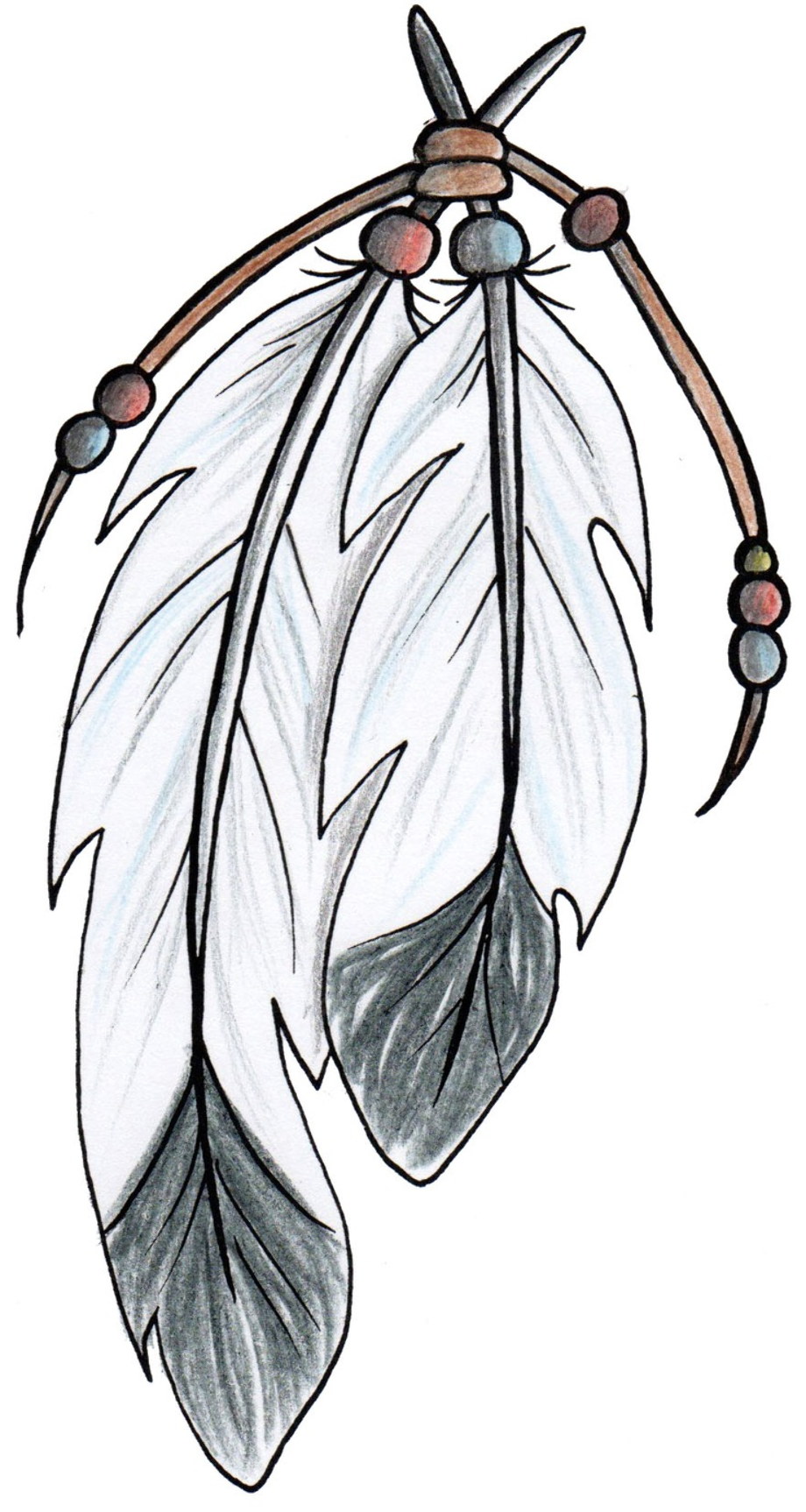 feather clipart indian