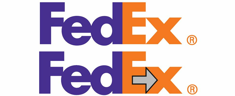 fed ex logo hidden