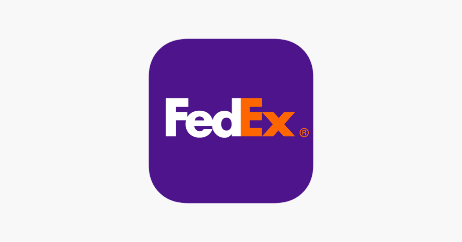 fedex logo purple