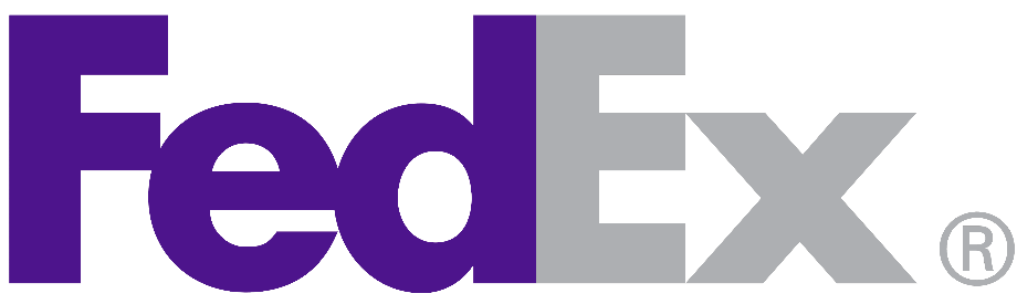 fed ex logo vector