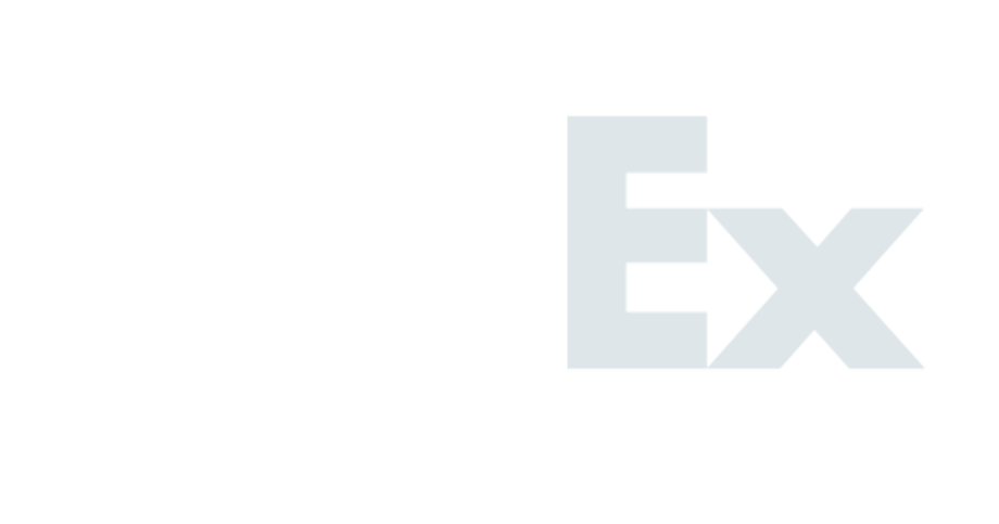 fed ex logo white