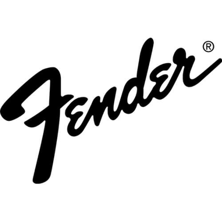 fender logo sticker