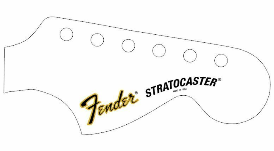 fender logo headstock