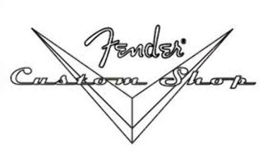 fender logo custom shop