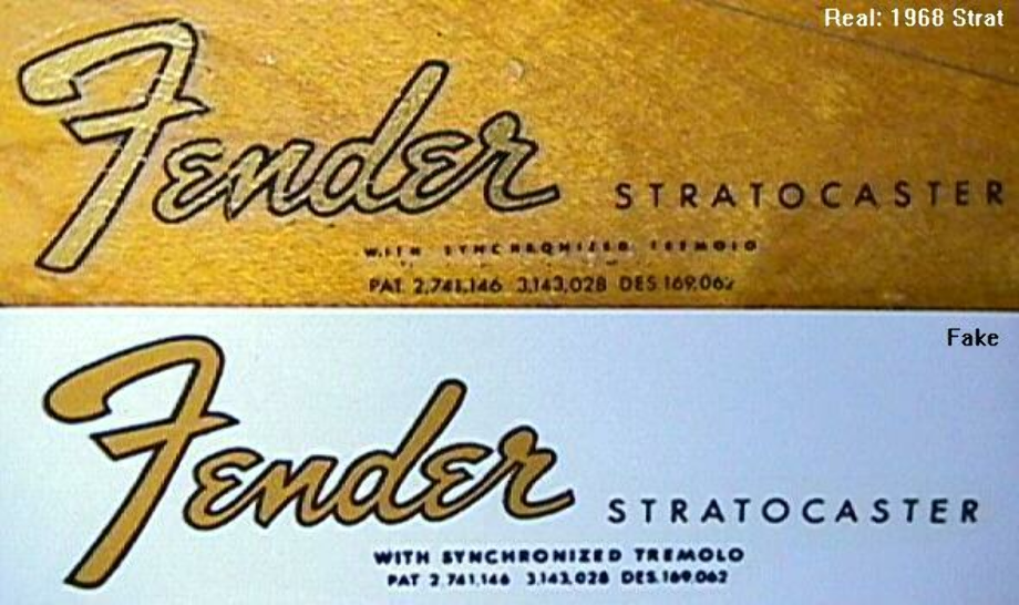 fender logo old