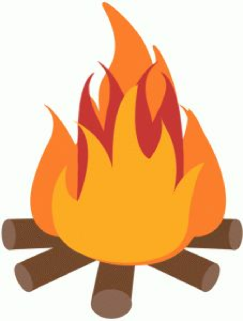 campfire clipart animated