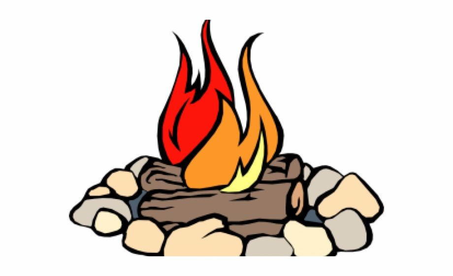 fire clipart camping