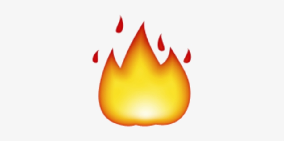 fire emoji transparent aesthetic