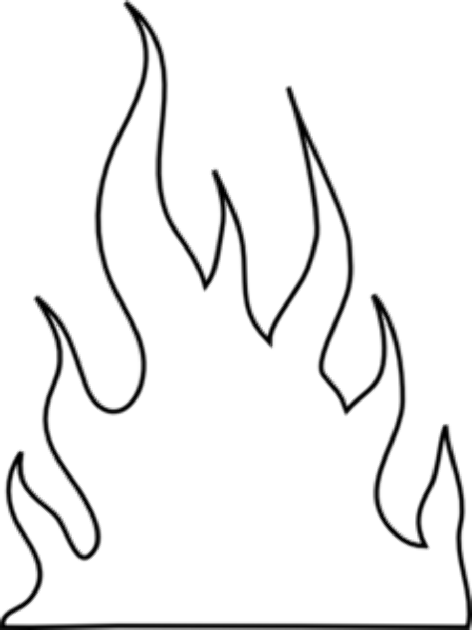 Download High Quality flame clipart outline Transparent PNG Images