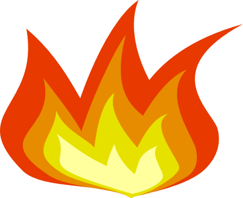 flame clipart simple