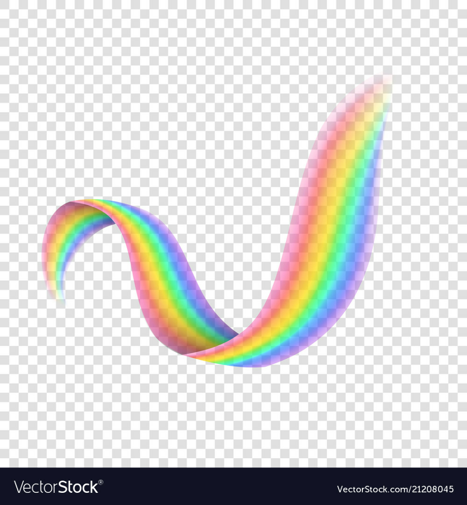 rainbow transparent abstract
