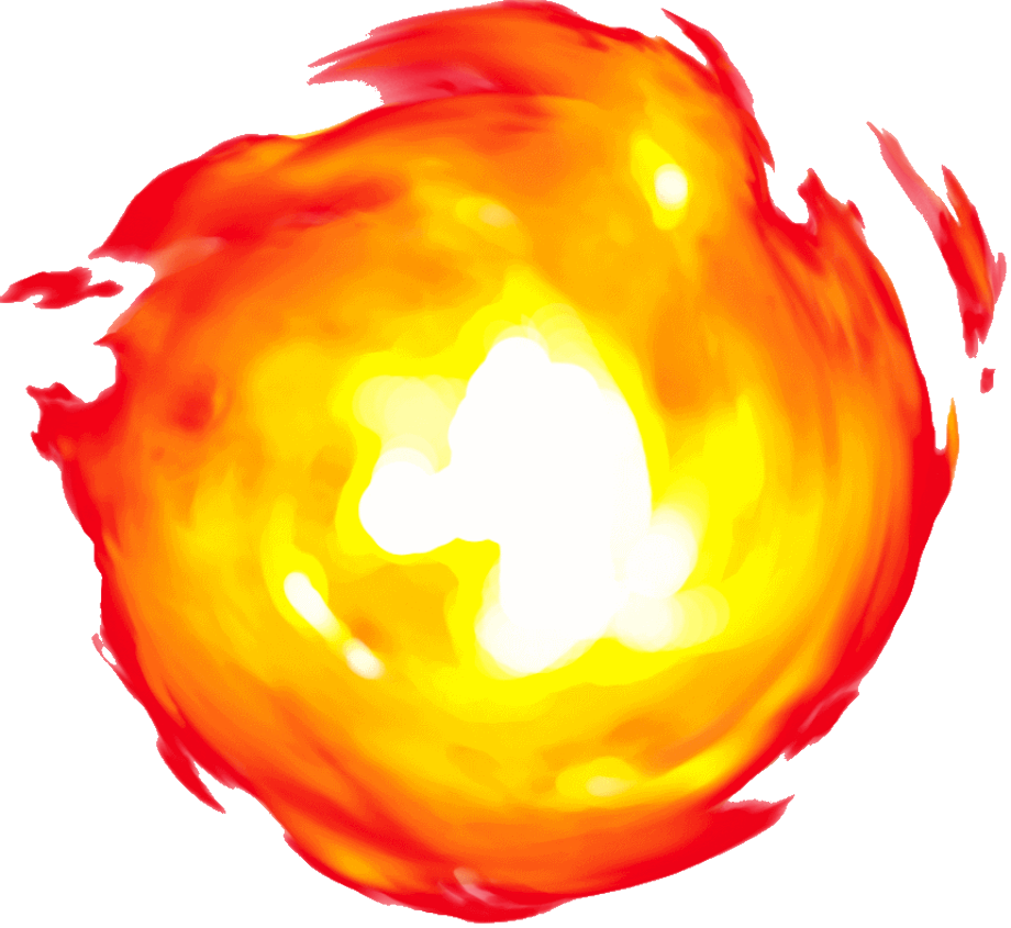 Download High Quality fireball clipart flaming ball ...