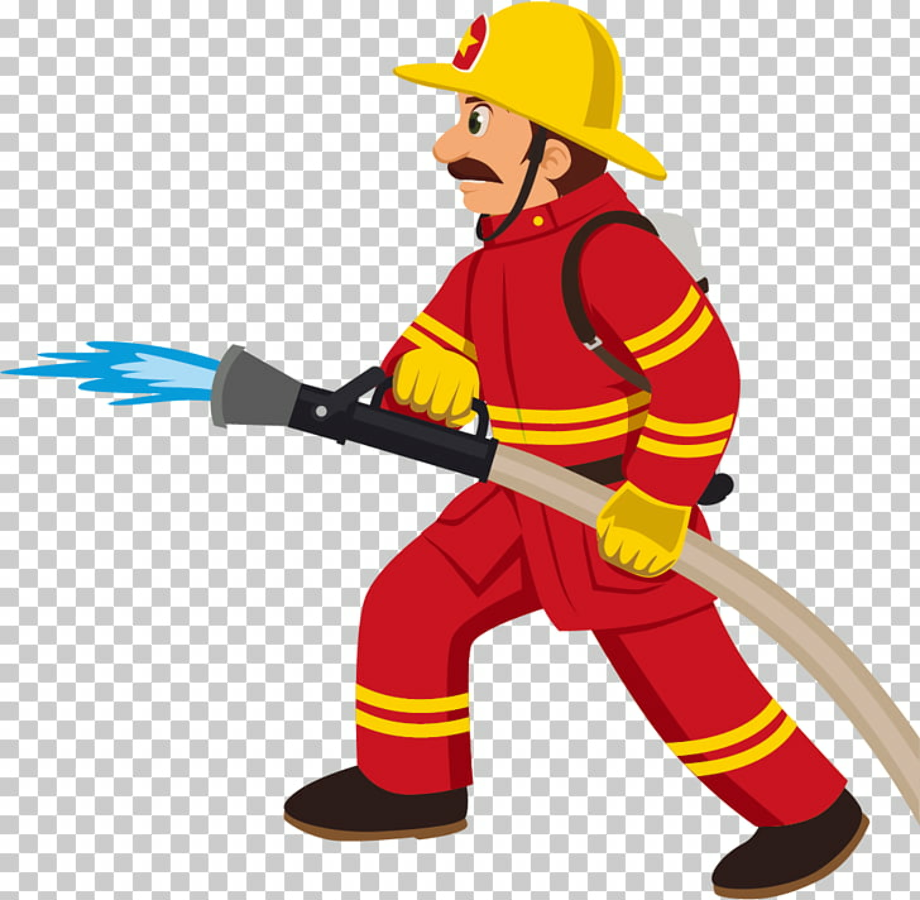 firefighter clipart animated